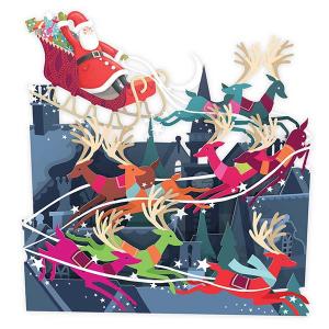 Me and McQ Panorama Card - Roof Tops [XH003]