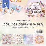 Memory Place Sunshine Meadows Collection - 6" x 6" Collage Origami Paper Pack [MP-61100]