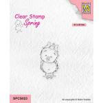 Nellie's Choice Clear Stamp - Chickies: Happy [SPCS023]