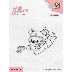 Nellie's Choice Clear Stamp - Hi Buddy [NCCS019]