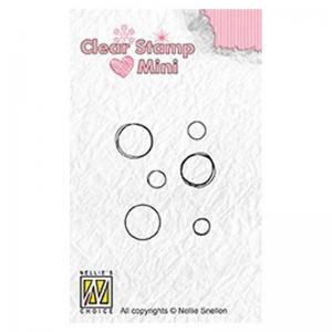 Nellie's Choice Clear Stamp Set - Bubbles [MAFS012]