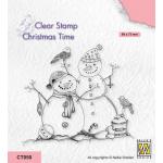 Nellie's Choice Clear Stamp - Snowmen [CT050]