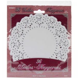 Paper Doilies - Round White 6.5" [6803]