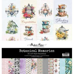 Paper Rose 12" x 12" Paper Pad - Botanical Memories [32127]