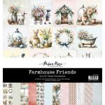 Paper Rose 12" x 12" Paper Pad - Farmhouse Friends [31977]