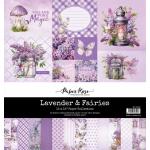 Paper Rose 12" x 12" Paper Pad - Lavender & Fairies [33477]