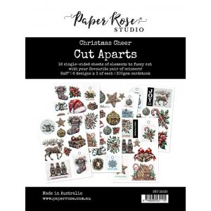 Paper Rose Cut Aparts - Christmas Cheer [32535]