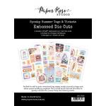 Paper Rose Spooky Summer Collection - Embossed Die Cuts - Tags & Tickets [37285] - ON SALE!