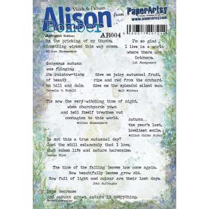 PaperArtsy Alison Bomber - Autumn [AB004]