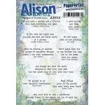 PaperArtsy Alison Bomber - Gardens & Growth [AB018]