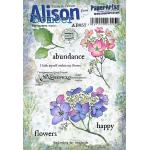 PaperArtsy Alison Bomber - Hydrangea [AB057]