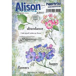 PaperArtsy Alison Bomber - Hydrangea [AB057]