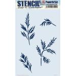 PaperArtsy / Alison Bomber Stencil - PS473