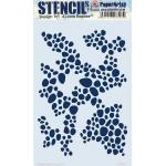 PaperArtsy / Alison Bomber Stencil - PS486