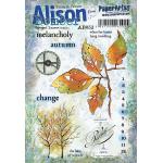 PaperArtsy Alison Bomber - Twisted Leaves [AB053]