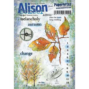 PaperArtsy Alison Bomber - Twisted Leaves [AB053]