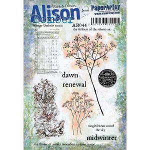 PaperArtsy Alison Bomber - Winter Umbels [AB044]