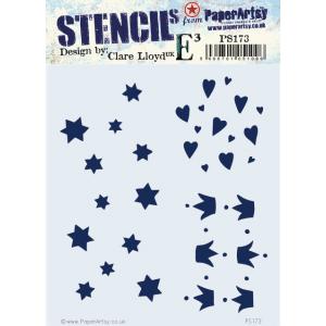 PaperArtsy / Clare Lloyd Stencil - PS173