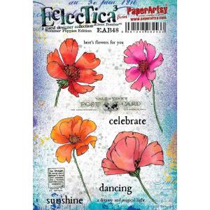 PaperArtsy Eclectica by Alison Bomber - Summer Poppies [EAB48]