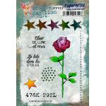 PaperArtsy France Papillon Stamp Set - FP015
