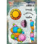 PaperArtsy France Papillon Stamp Set - FP017