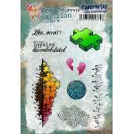 PaperArtsy France Papillon Stamp Set - FP018