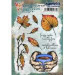 PaperArtsy France Papillon Stamp Set - FP029