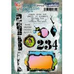 PaperArtsy France Papillon Stamp Set - FP034