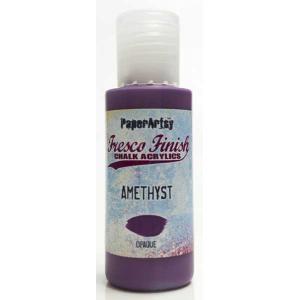 PaperArtsy Fresco Finish Paint - Amethyst [FF80] - Opaque