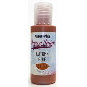 PaperArtsy Fresco Finish Paint - Autumn Fire [FF34] - Translucent