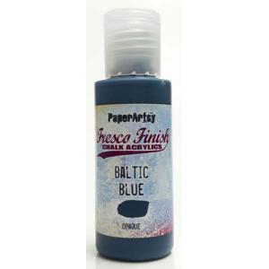PaperArtsy Fresco Finish Paint - Baltic Blue [FF07] - Opaque