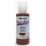 PaperArtsy Fresco Finish Paint - Brown Shed [FF38] - Semi-Opaque