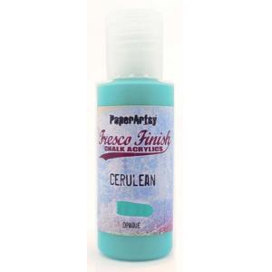 PaperArtsy Fresco Finish Paint - Cerulean [FF200] - Opaque