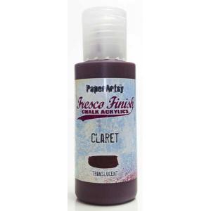 PaperArtsy Fresco Finish Paint - Claret [FF31] - Translucent