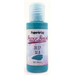 PaperArtsy Fresco Finish Paint - Deep Sea [FF198] - Semi-Opaque