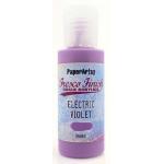 PaperArtsy Fresco Finish Paint - Electric Violet [FF201] - Opaque