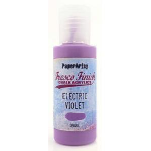 PaperArtsy Fresco Finish Paint - Electric Violet [FF201] - Opaque