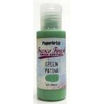 PaperArtsy Fresco Finish Paint - Green Patina [FF126] - Semi-Opaque