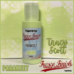 PaperArtsy Fresco Finish Paint - Parakeet [FF225] - Opaque