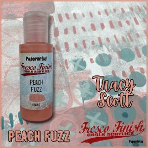PaperArtsy Fresco Finish Paint - Peach Fuzz [FF238] - Opaque