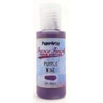 PaperArtsy Fresco Finish Paint - Purple Wine [FF202] - Semi-Opaque