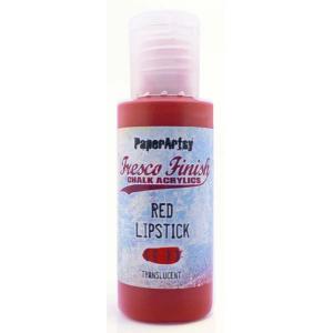 PaperArtsy Fresco Finish Paint - Red Lipstick [FF160] - Translucent