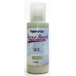PaperArtsy Fresco Finish Paint - Sage [FF66] - Opaque