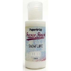 PaperArtsy Fresco Finish Paint - Snowflake [FF15] - Opaque