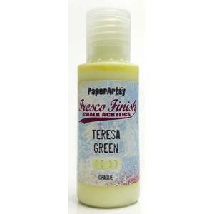 PaperArtsy Fresco Finish Paint - Teresa Green [FF107] - Opaque
