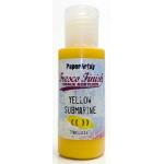 PaperArtsy Fresco Finish Paint - Yellow Submarine [FF73] - Translucent