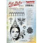 PaperArtsy Hot Picks Stamp Set - HP2604