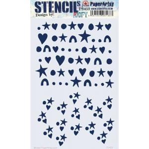 PaperArtsy / JOFY Stencil - PS459