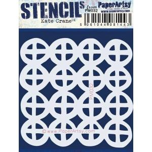 PaperArtsy / Kate Crane Mini Stencil - PM032
