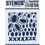 PaperArtsy / Kate Crane Mini Stencil - PM033